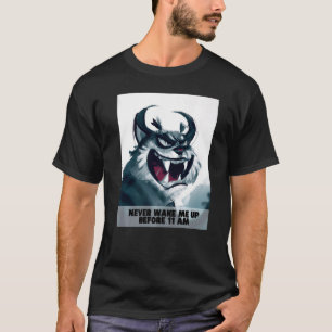 Never wake me up sleepy animal T-Shirt