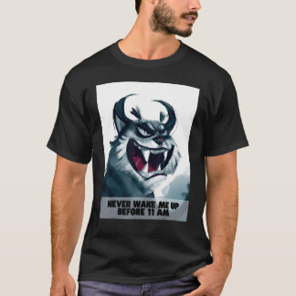 Never wake me up sleepy animal T-Shirt