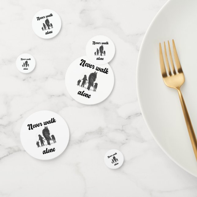 Never walk alone Farmer   Confetti (Group)
