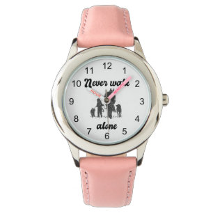 Never Walk Alone – Rustic Animal Lover Watch