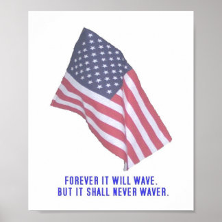 Never Waver Poster