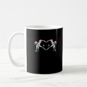 Never Wilts – Skeleton Hands Roses  Coffee Mug