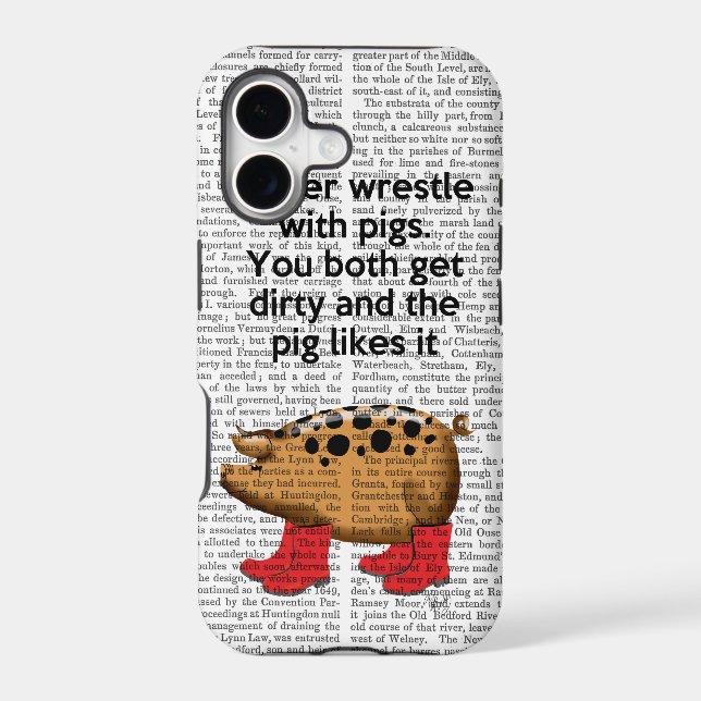 Never Wrestle with Pigs (Back)