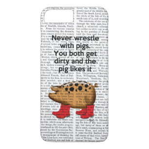 Never Wrestle with Pigs iPhone 8 Plus/7 Plus Case