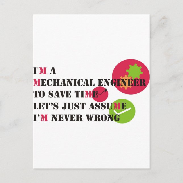 never wrong postcard (Front)