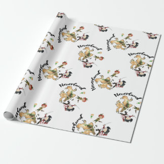 Neverland Adventure Peter Wendy Lost Boys Wrapping Paper