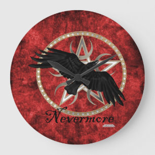 Nevermore 2023 large clock