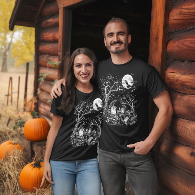 Nevermore Cemetery T-Shirt (Creator Uploaded)