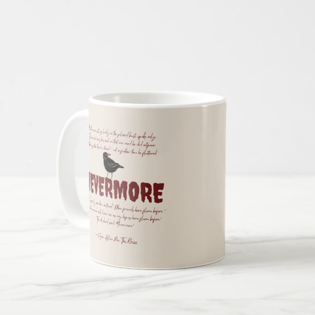 Nevermore Coffee Mug (Front Left)