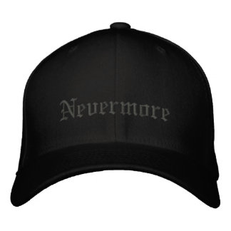 Nevermore Embroidered - Personalise Embroidered Hat