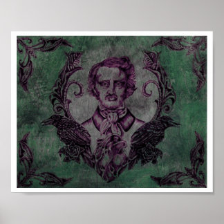 Nevermore in Green Poster