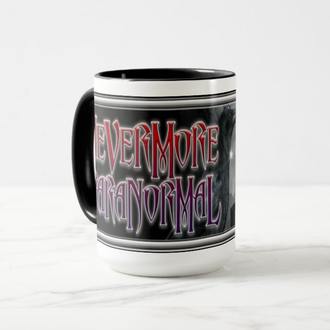 Nevermore Paranormal Mug (Front Left)