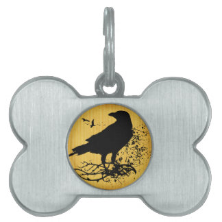 Nevermore Pet Name Tag