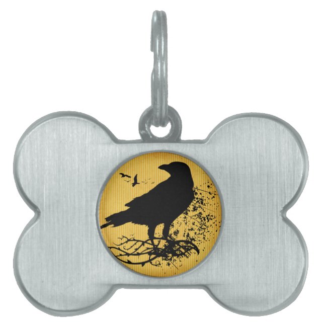 Nevermore Pet Name Tag (Front)
