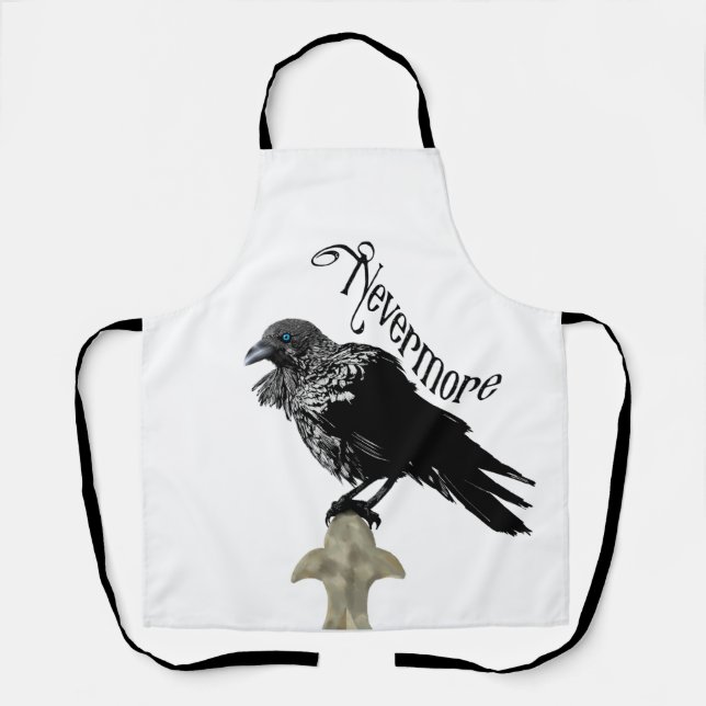Nevermore Raven Apron (Front)