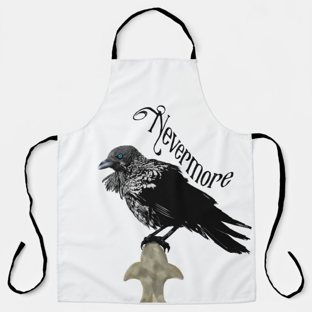 Nevermore Raven Apron (Front)
