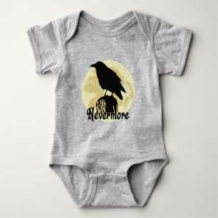 Nevermore Raven Baby Bodysuit
