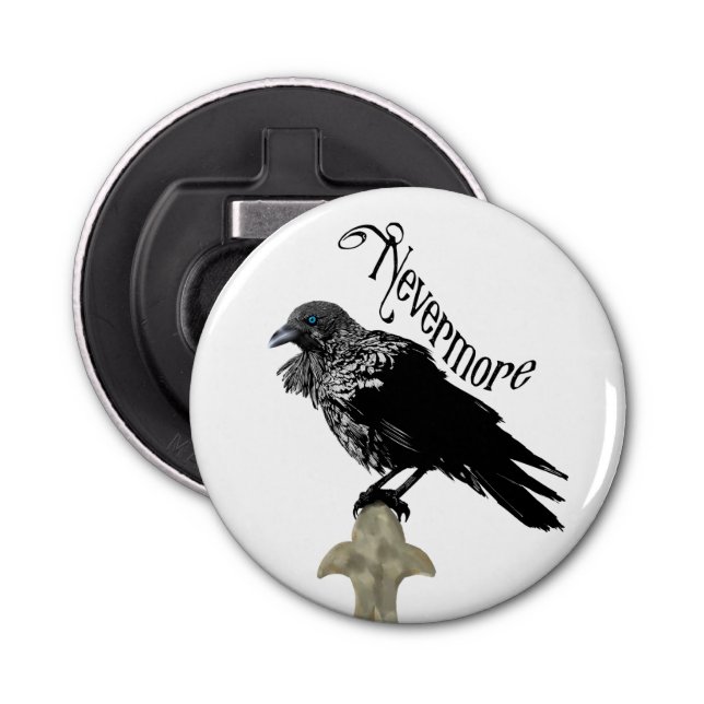 Nevermore Raven Bottle Opener (Front)