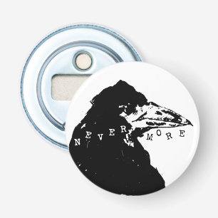 Nevermore Raven of Edgar Allan Poe Bottle Opener
