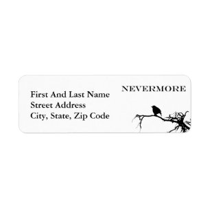 Nevermore Raven Poem Edgar Allan Poe Quote