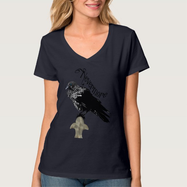 Nevermore Raven T-Shirt (Front)