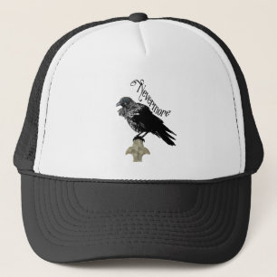 Nevermore Raven Trucker Hat