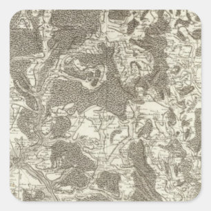 Nevers Square Sticker