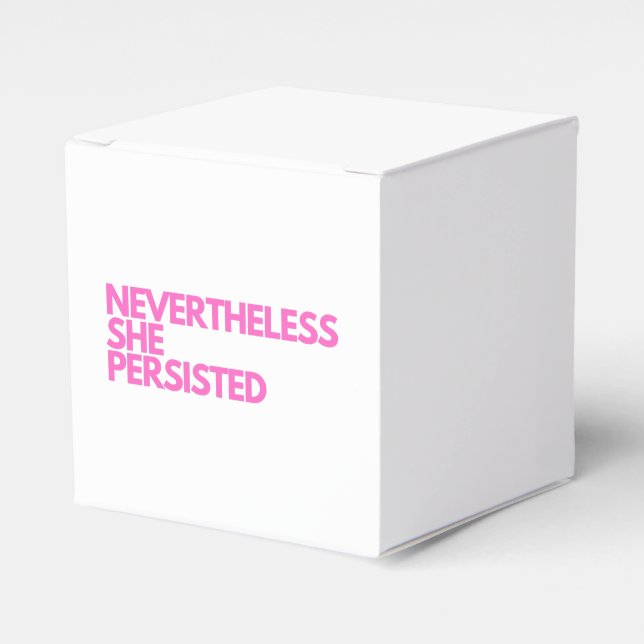 Nevertheless She Persisted Favour Box (Front Side)