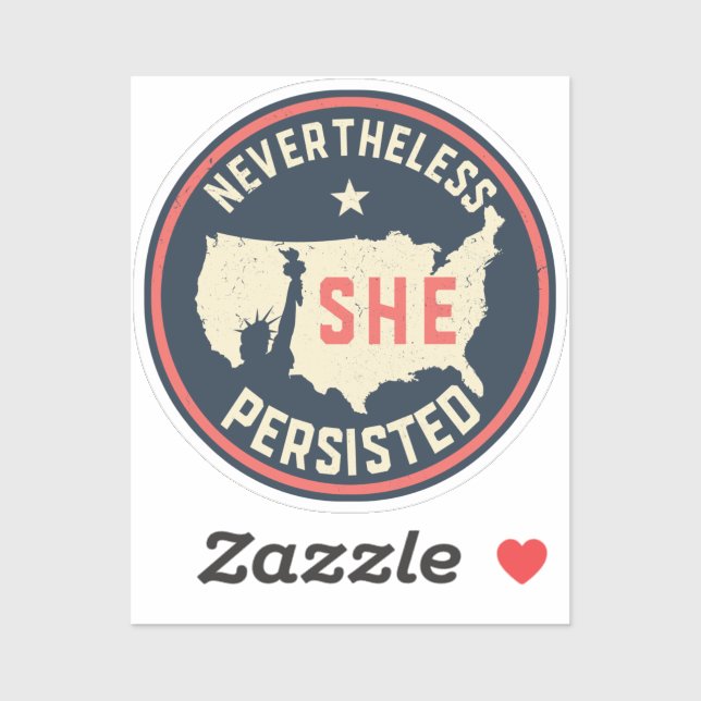 Nevertheless She Persisted Lady Liberty USA (Sheet)
