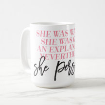 Nevertheless she persisted mug