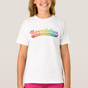 Nevertheless, she persisted. Raglan Tee