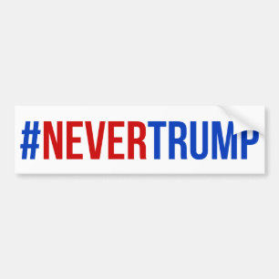 #nevertrump bumper sticker