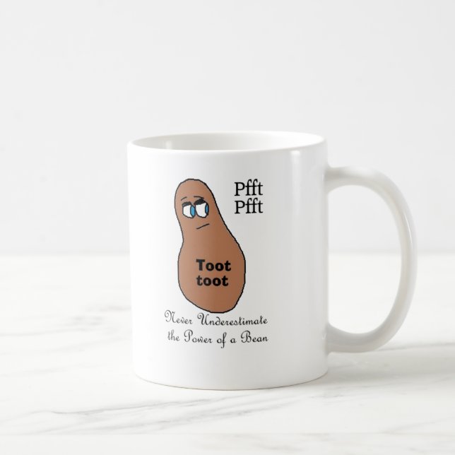 neverunderestimate bean Mug (Right)