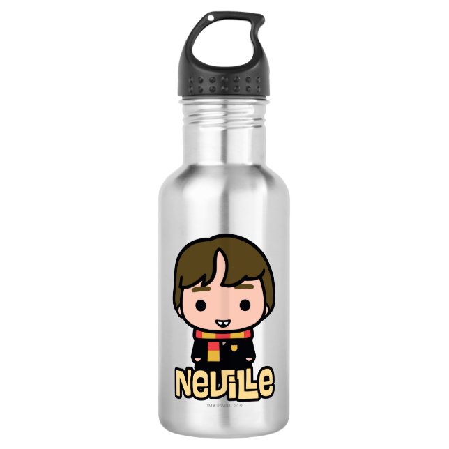 Neville Longbottom Cartoon Character Art 532 Ml Water Bottle (Front)