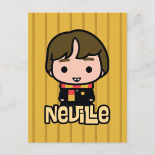Neville Longbottom Cartoon Character Art Postcard