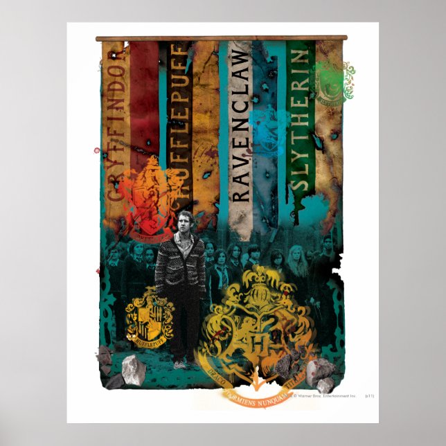 Neville Longbottom Collage 1 Poster (Front)