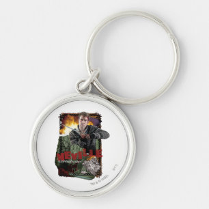 Neville Longbottom Collage 2 Key Ring