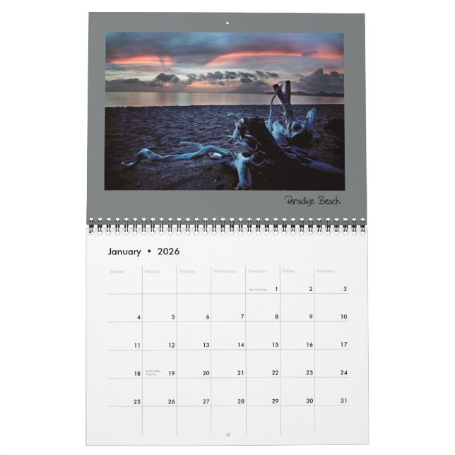 Nevis Island Caribbean Calendar (Jan 2026)