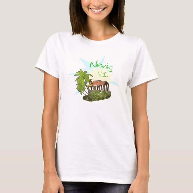 Nevis Island T-Shirt (Front)