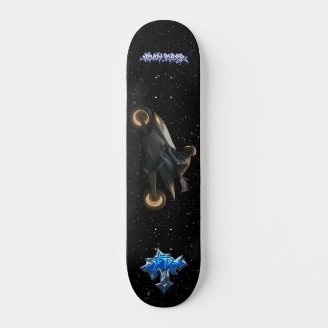 Nevoy Ryder Blaze 8" Skateboard Deck (Front)