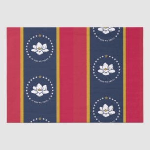 New 2020 Mississippi Flag Pattern Tissue Paper