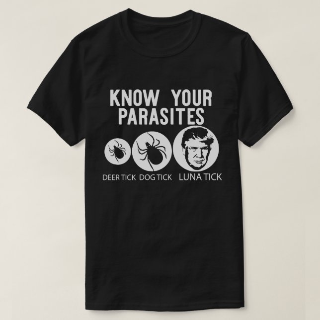 NEW 2025 Trump Meme Shirt | Know Your Parasites An (Design Front)