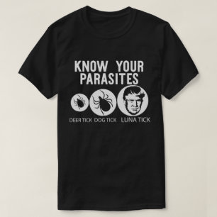 NEW 2026 Trump Meme Shirt   Know Your Parasites An