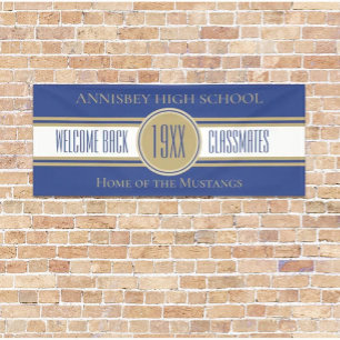 NEW! 6 Foot Class Reunion Welcome Banner