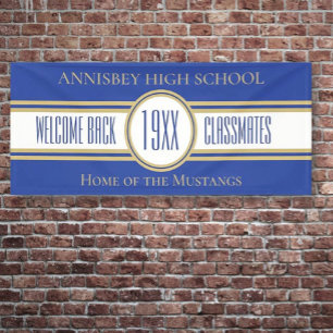 NEW! 6 Foot Class Reunion Welcome Banner
