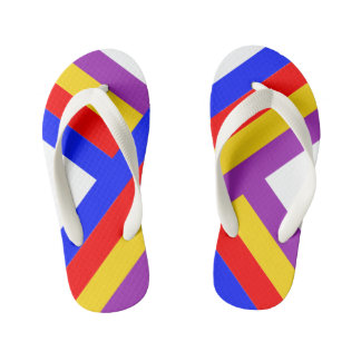 New a graphic design Kid's Flip Flops