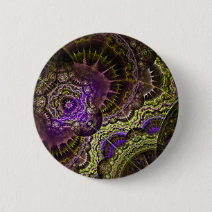 New Abstract Art Acrylic Print 6 Cm Round Badge