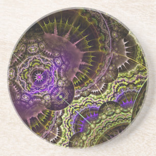 New Abstract Art Acrylic Print Coaster