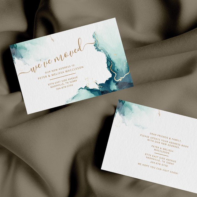 New Address Agate Script Moving Announcement (Creator Uploaded)