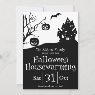 New Address and Halloween Housewarming Party Announcement